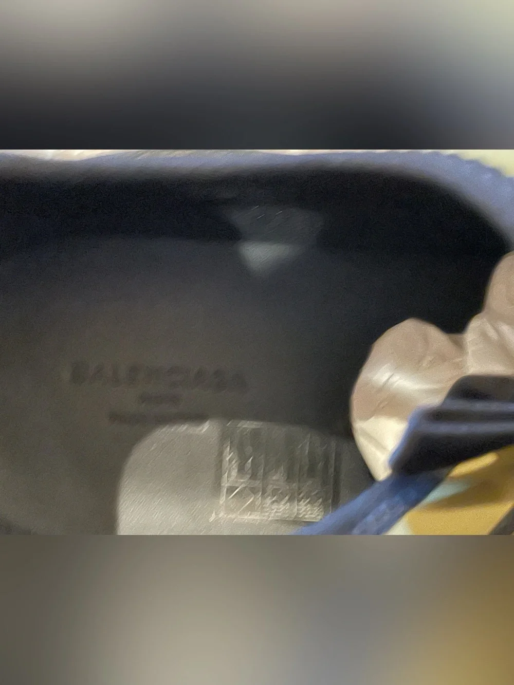 Balenciaga Gold Patent Leather, Mesh and Neoprene Race Runner Sneakers